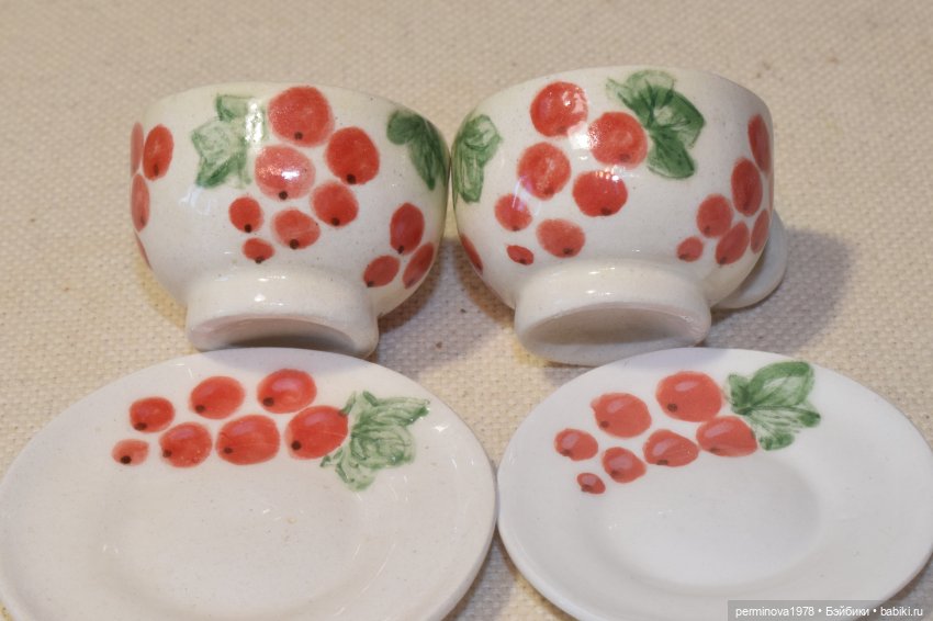 Керамика для кукол — Кукольная миниатюра своими руками: еда