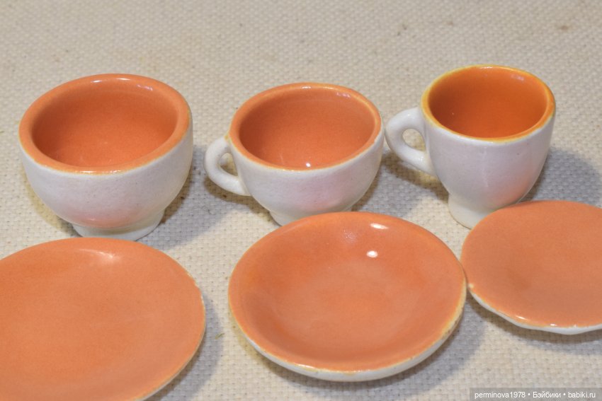 Керамика для кукол — Кукольная миниатюра своими руками: еда (фото 7)