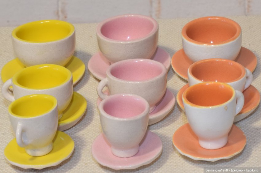 Керамика для кукол — Кукольная миниатюра своими руками: еда (фото 8)