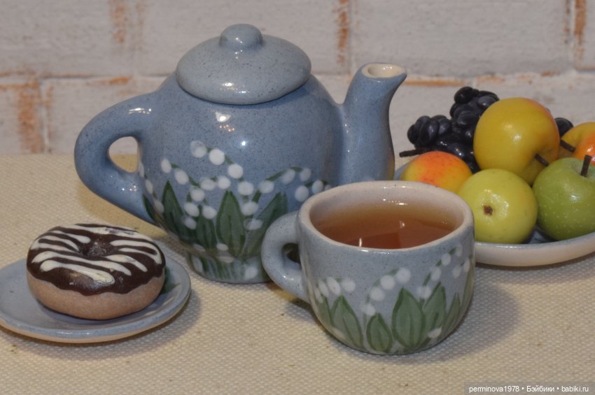 "Ландыши" набор посуды 1 к 4 (фото 9)