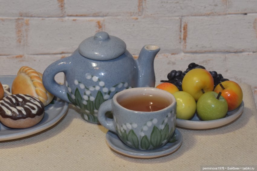 "Ландыши" набор посуды 1 к 4 (фото 10)