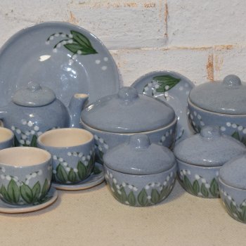 "Ландыши" набор посуды 1 к 4