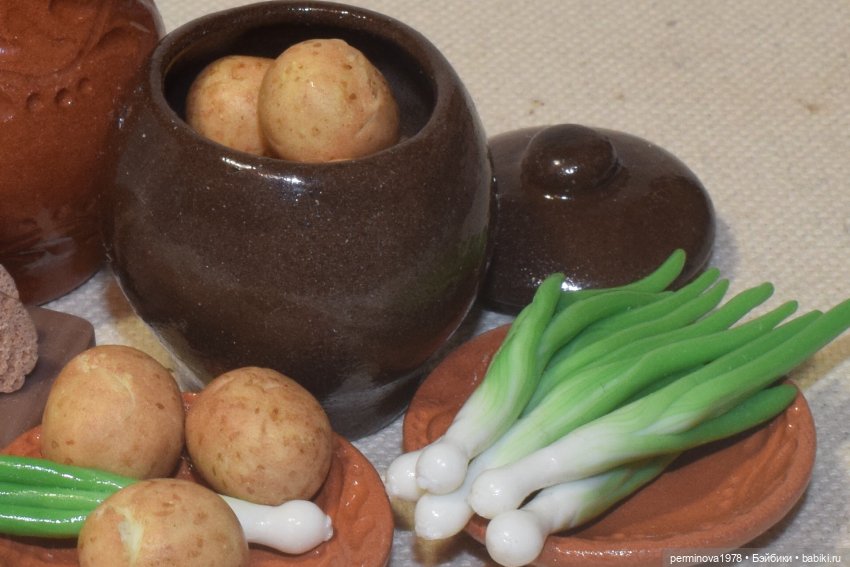 Простая еда — Кукольная миниатюра своими руками: еда (фото 10)