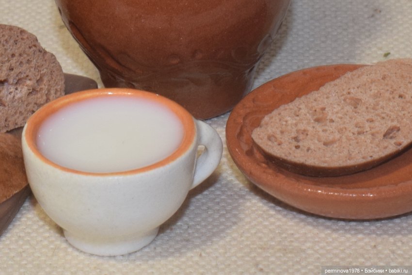 Простая еда — Кукольная миниатюра своими руками: еда (фото 4)