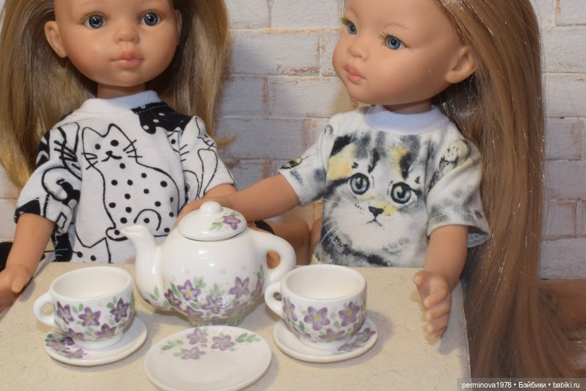 Чайный сервиз "Цветочная полянка" 1 к 4 (фото 4)