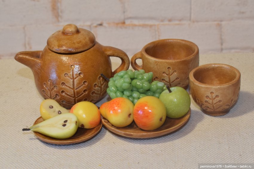 Стёпина Людмила — Авторская керамика для кукол