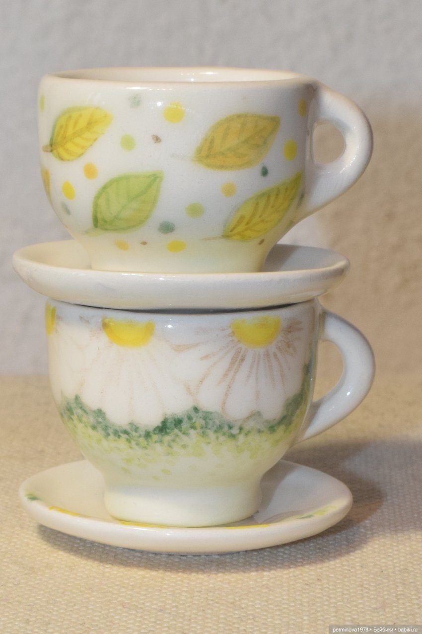 Чайные пары 1 к 4 — Кукольная миниатюра своими руками: еда (фото 9)