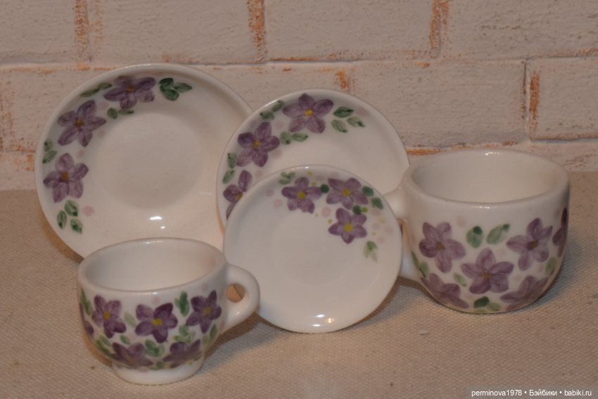 Посуда для больших кукол 1 к 3 (фото 7)