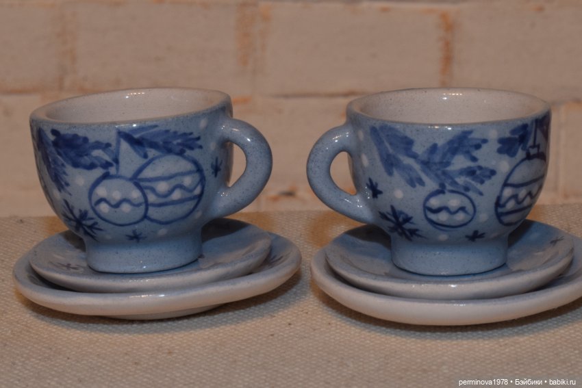 Наборы посуды к Новому Году (фото 9)