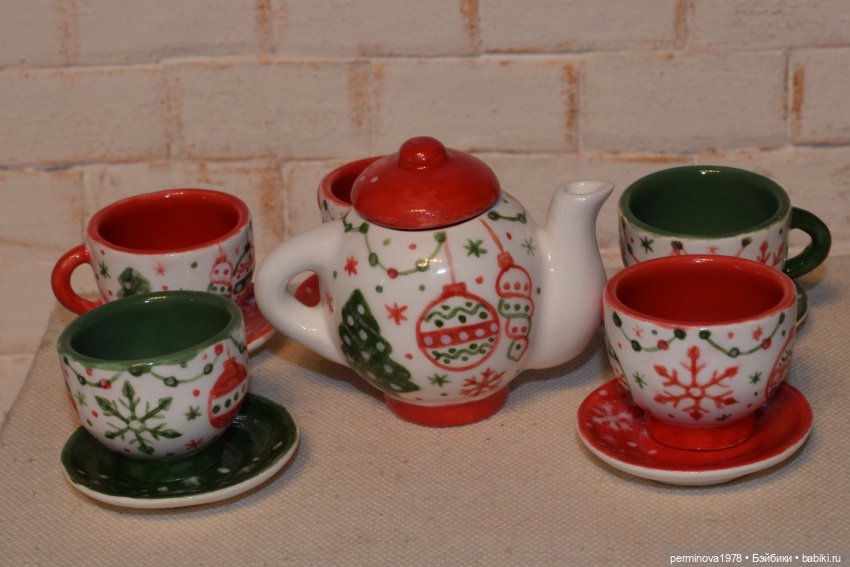 Наборы посуды к Новому Году (фото 2)