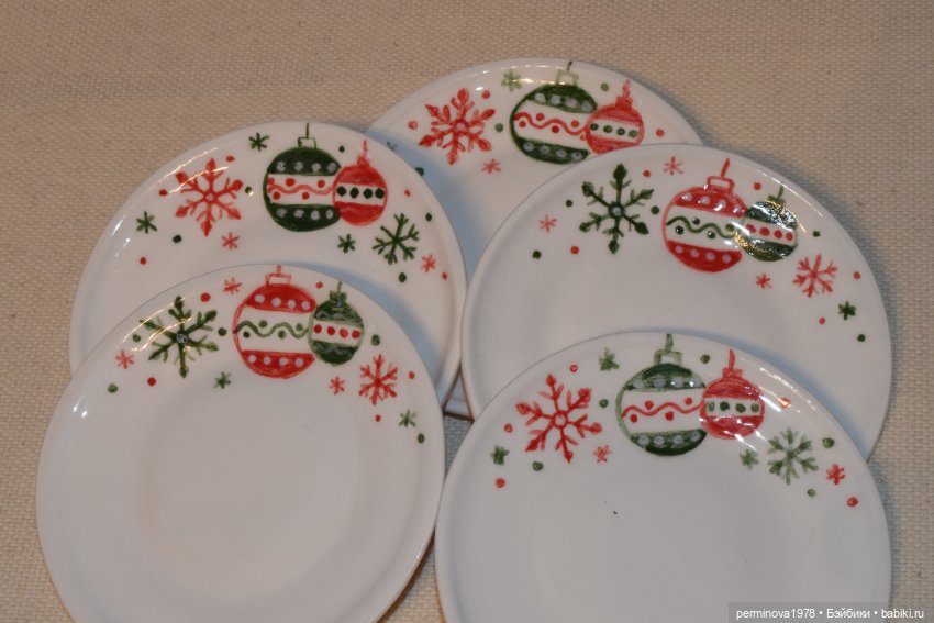 Наборы посуды к Новому Году (фото 7)