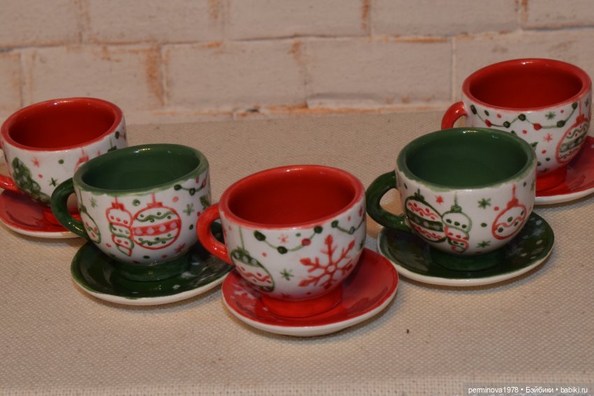 Наборы посуды к Новому Году (фото 3)
