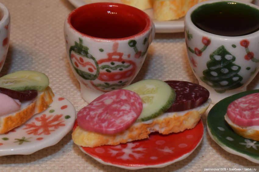 Бутерброды с колбасой — Кукольная миниатюра своими руками: еда