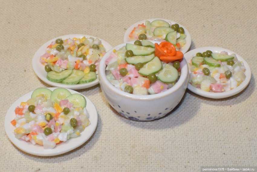 "Оливье" игровой набор 1 к 6 (фото 6)