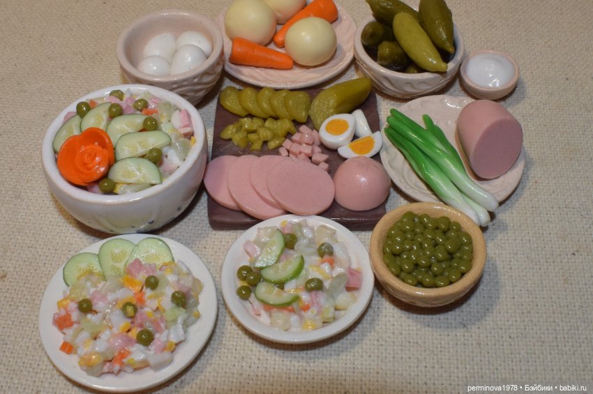 "Оливье" игровой набор 1 к 6 (фото 10)