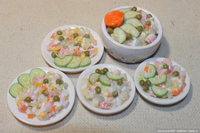 "Оливье" игровой набор 1 к 6 (фото 7)