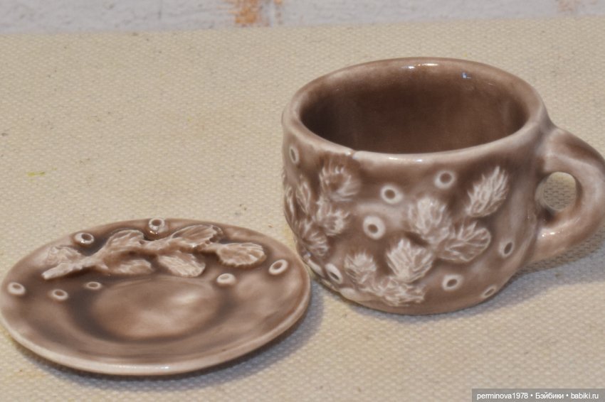 Наборы керамической посуды. Декор