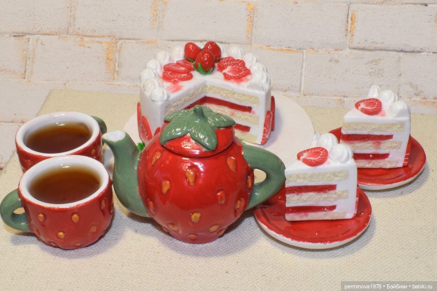 Наборы керамической посуды. Декор (фото 9)