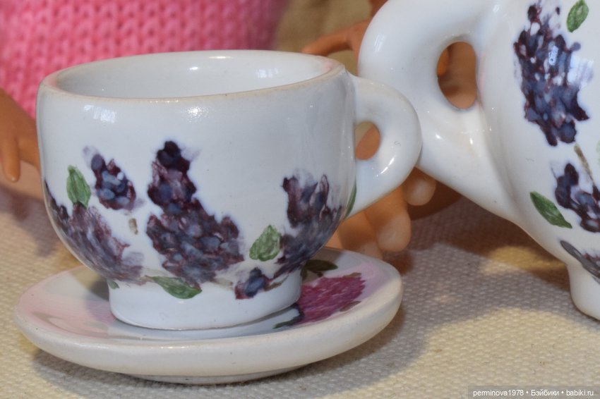 Наборы керамической посуды. Декор (фото 2)