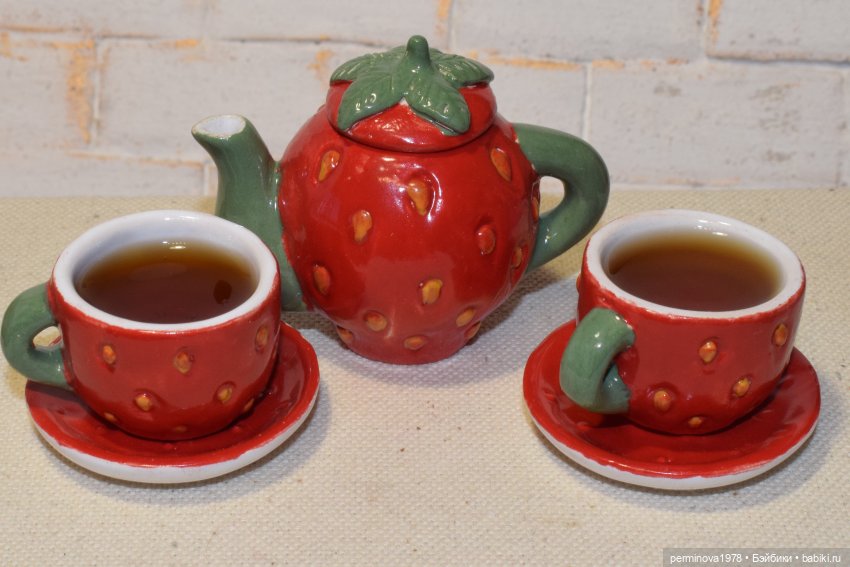 Наборы керамической посуды. Декор (фото 10)