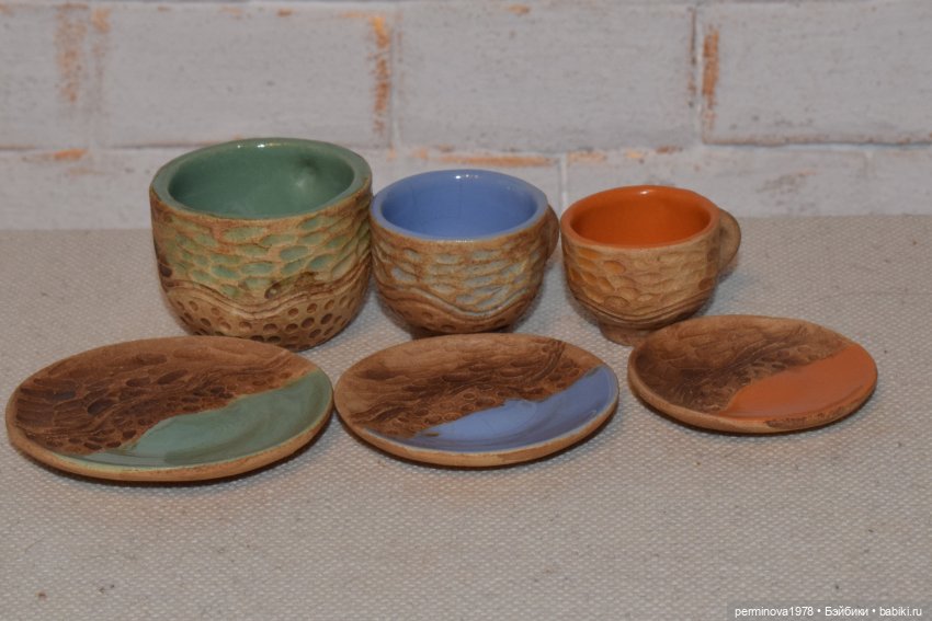 Наборы керамической посуды Часть вторая