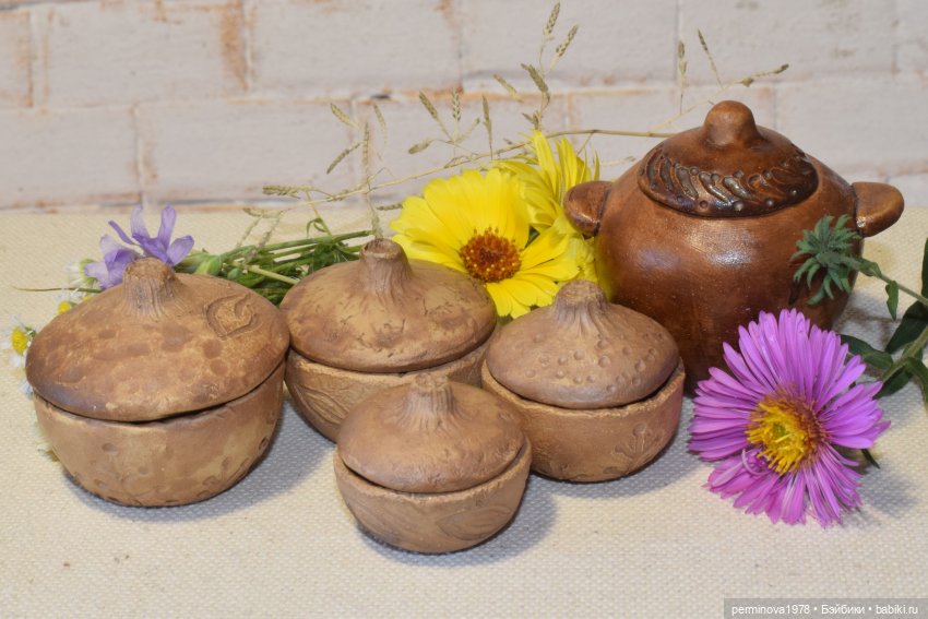 Наборы керамической посуды Часть вторая