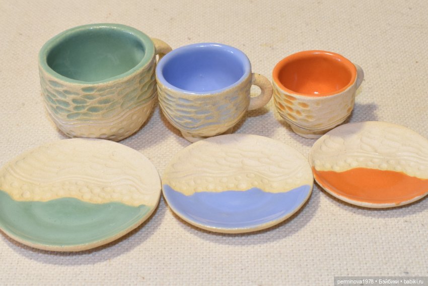 Наборы керамической посуды Часть вторая