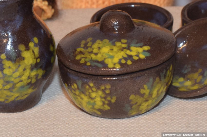 Наборы керамической посуды Часть вторая