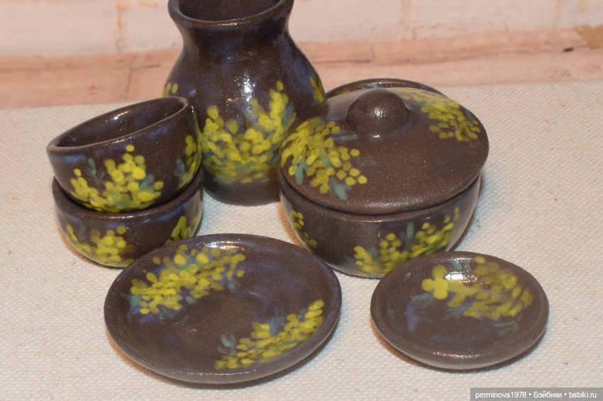 Наборы керамической посуды Часть вторая