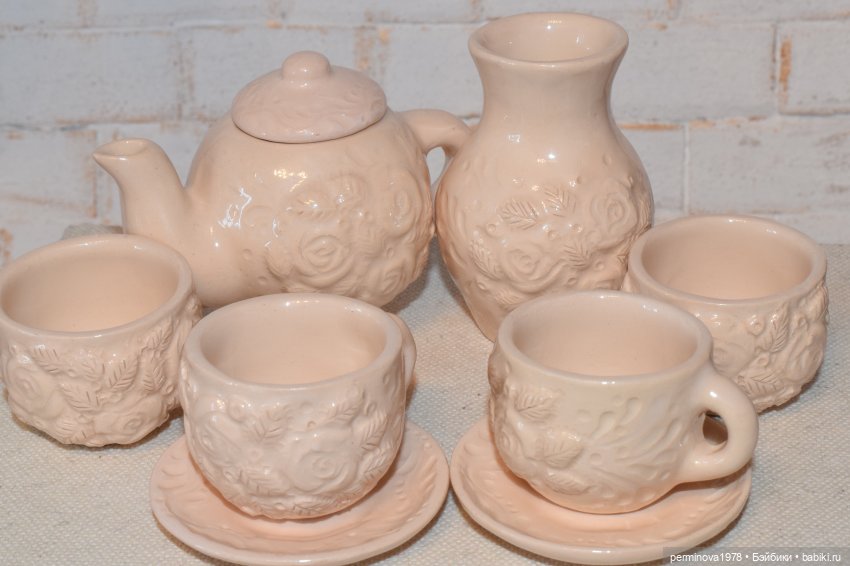 "Розовый сад" набор кукольной миниатюры (фото 3)