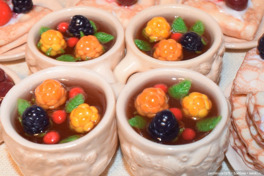 "Розовый сад" набор кукольной миниатюры