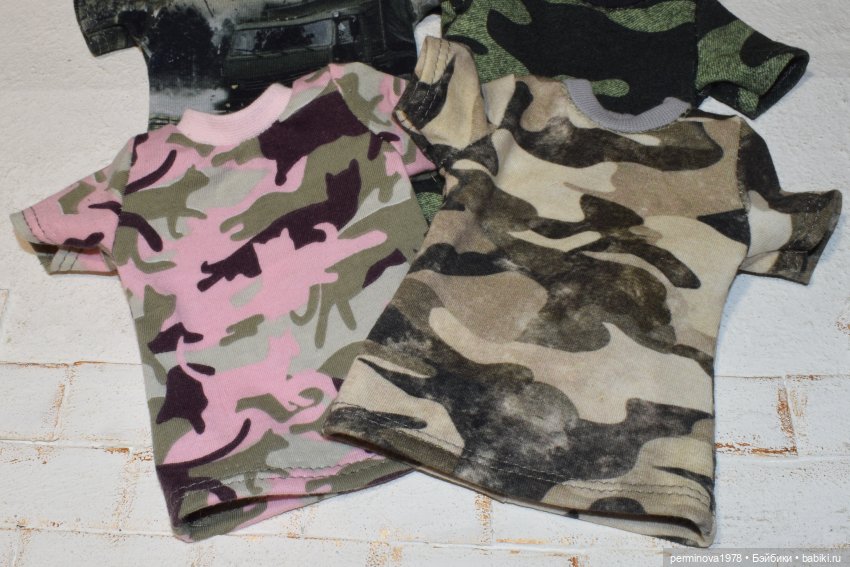 Футболочки — Одежда и обувь для кукол своими руками: фото (фото 3)