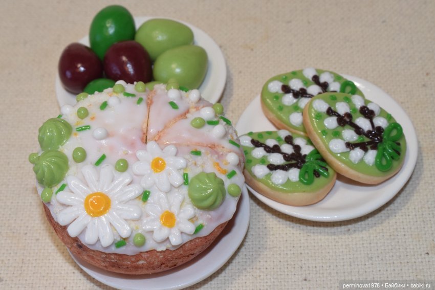 Пасха. Кукольная миниатюра