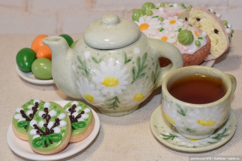 Пасха. Кукольная миниатюра