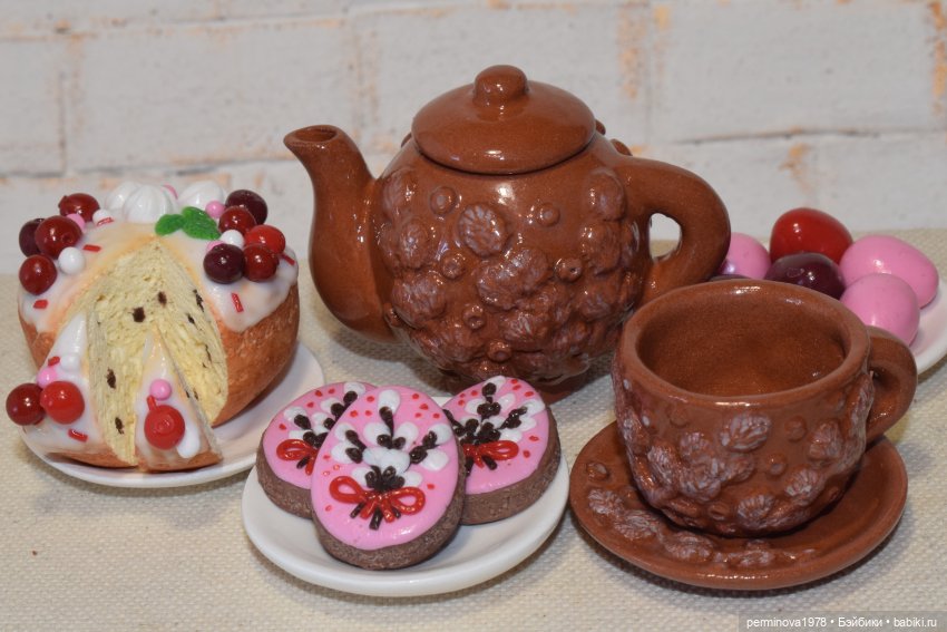 Пасха. Кукольная миниатюра (фото 5)