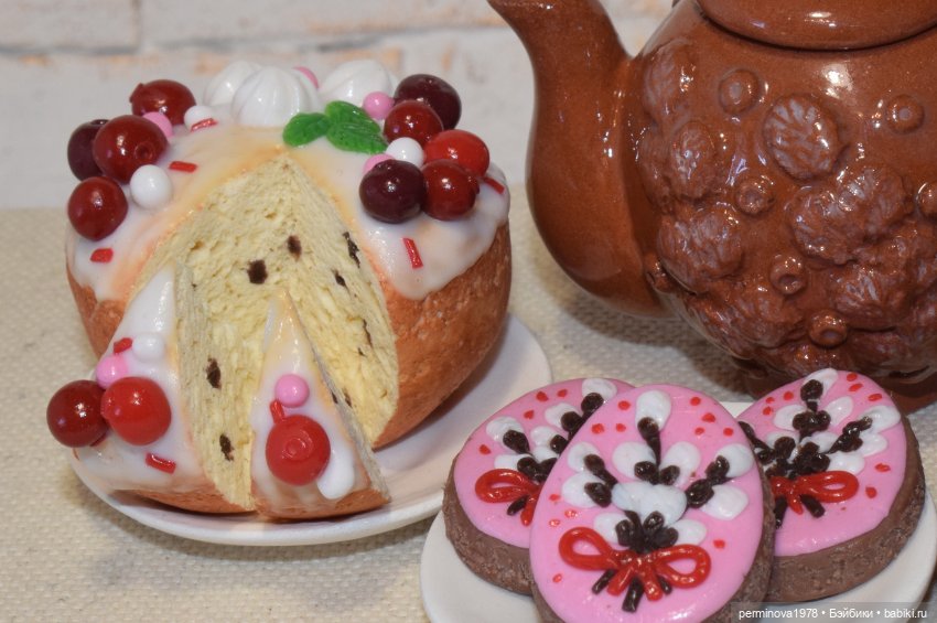 Пасха. Кукольная миниатюра (фото 10)