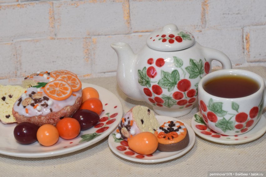 Пасха. Кукольная миниатюра