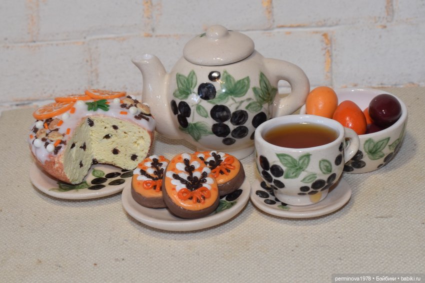 Пасха. Кукольная миниатюра