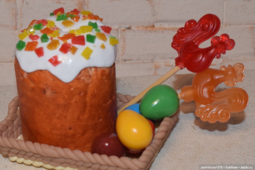 Куличи с цукатами. Готовимся к Пасхе (фото 8)