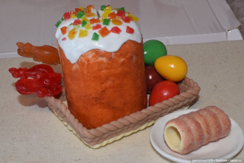 Куличи с цукатами. Готовимся к Пасхе