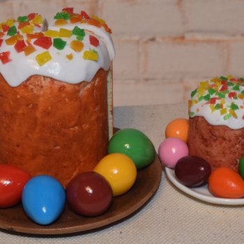 Куличи с цукатами. Готовимся к Пасхе