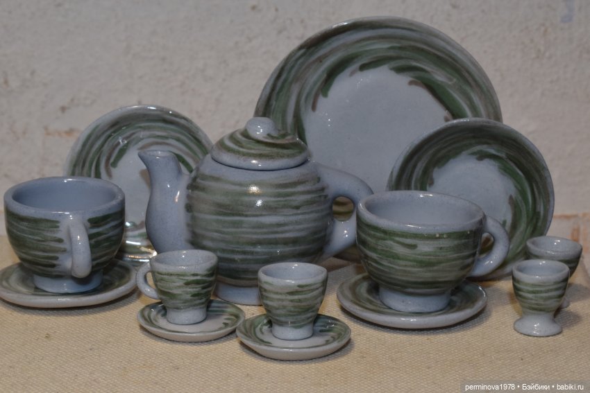 Сервизы для кукол — Кукольная миниатюра своими руками: еда (фото 5)