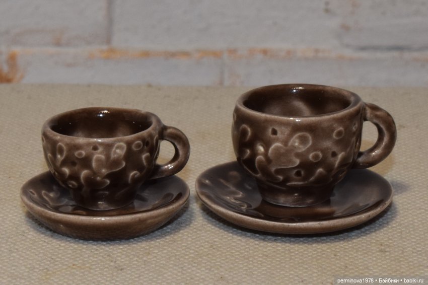 Сервизы для кукол — Кукольная миниатюра своими руками: еда (фото 3)