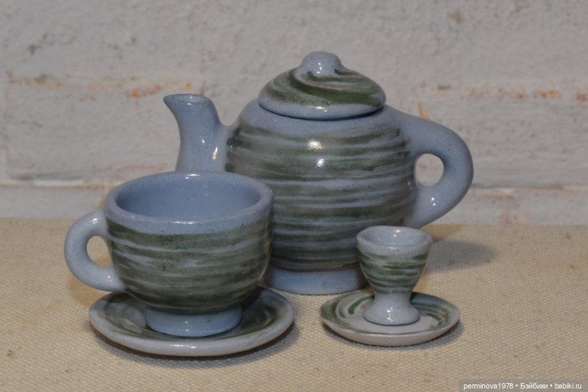 Сервизы для кукол — Кукольная миниатюра своими руками: еда (фото 6)