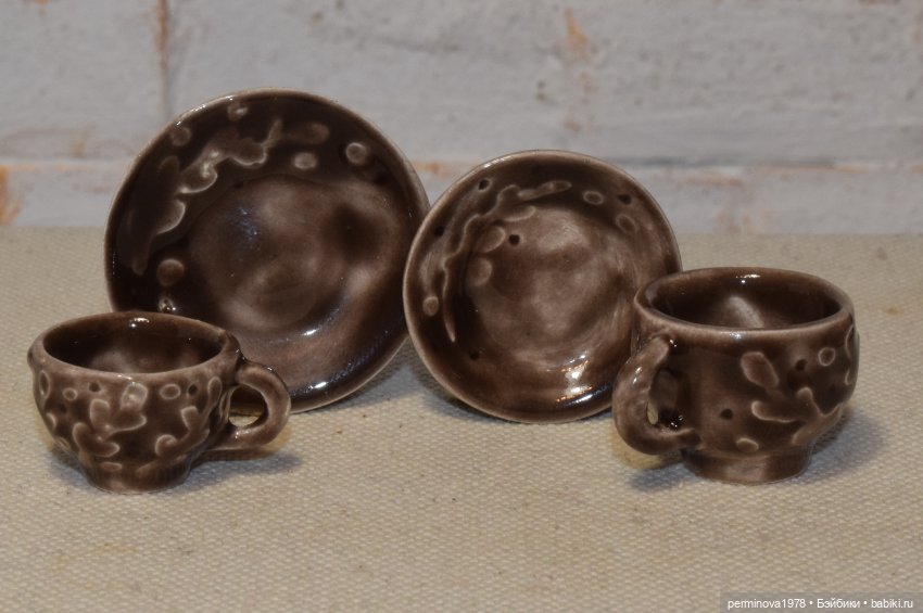 Сервизы для кукол — Кукольная миниатюра своими руками: еда (фото 4)