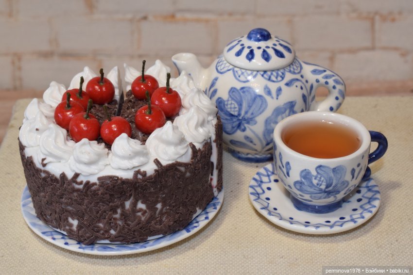 Торт и блины. Минитюра 1 к 4 (фото 2)