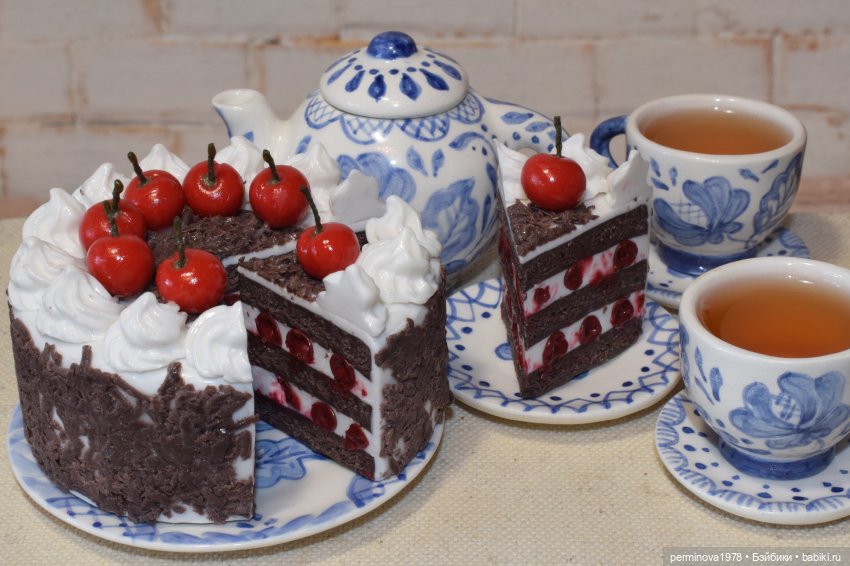Торт и блины. Минитюра 1 к 4 (фото 3)