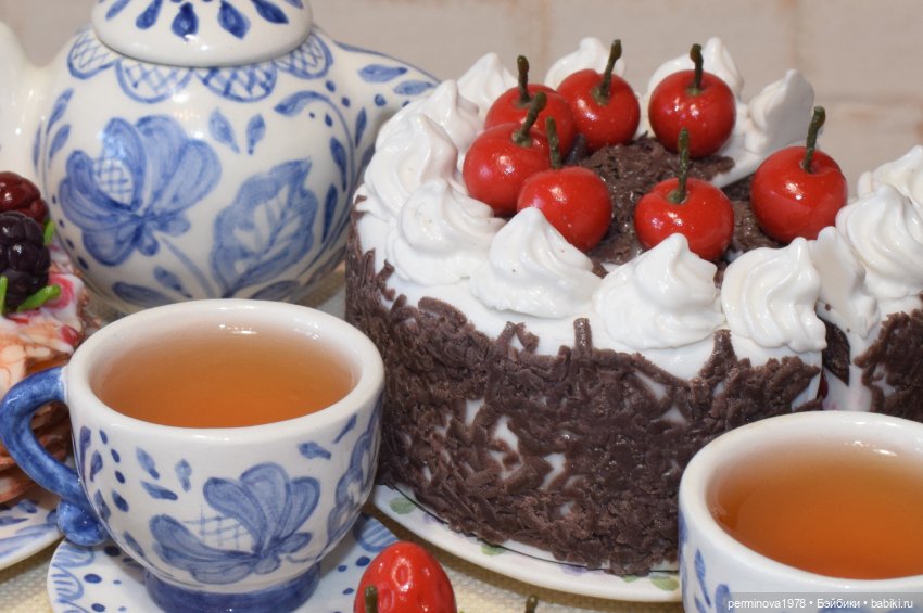 Торт и блины. Минитюра 1 к 4 (фото 5)