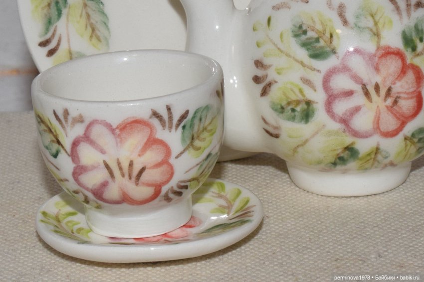 Чайные сервизы. Донская роспись (фото 5)