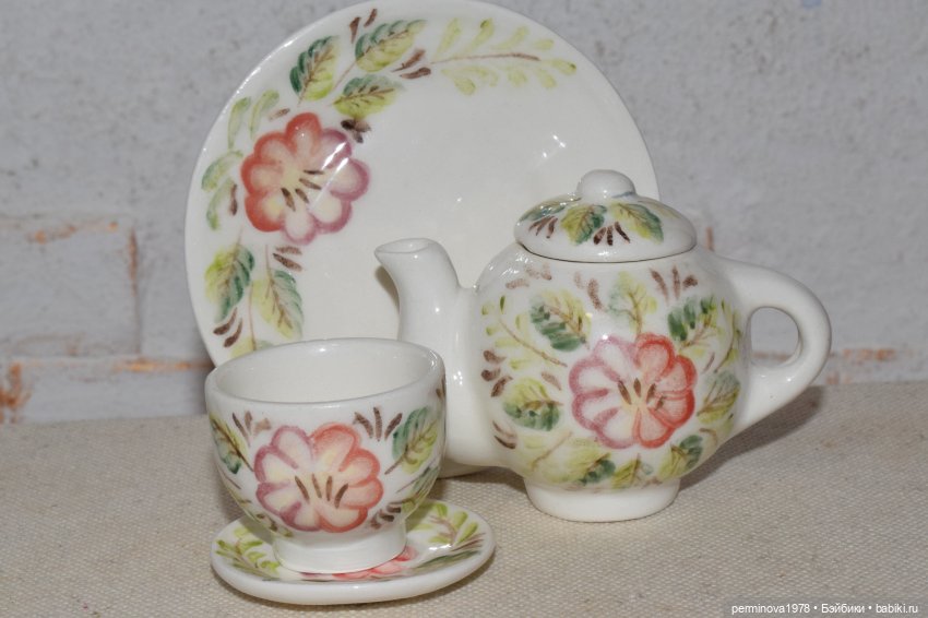 Чайные сервизы. Донская роспись (фото 6)